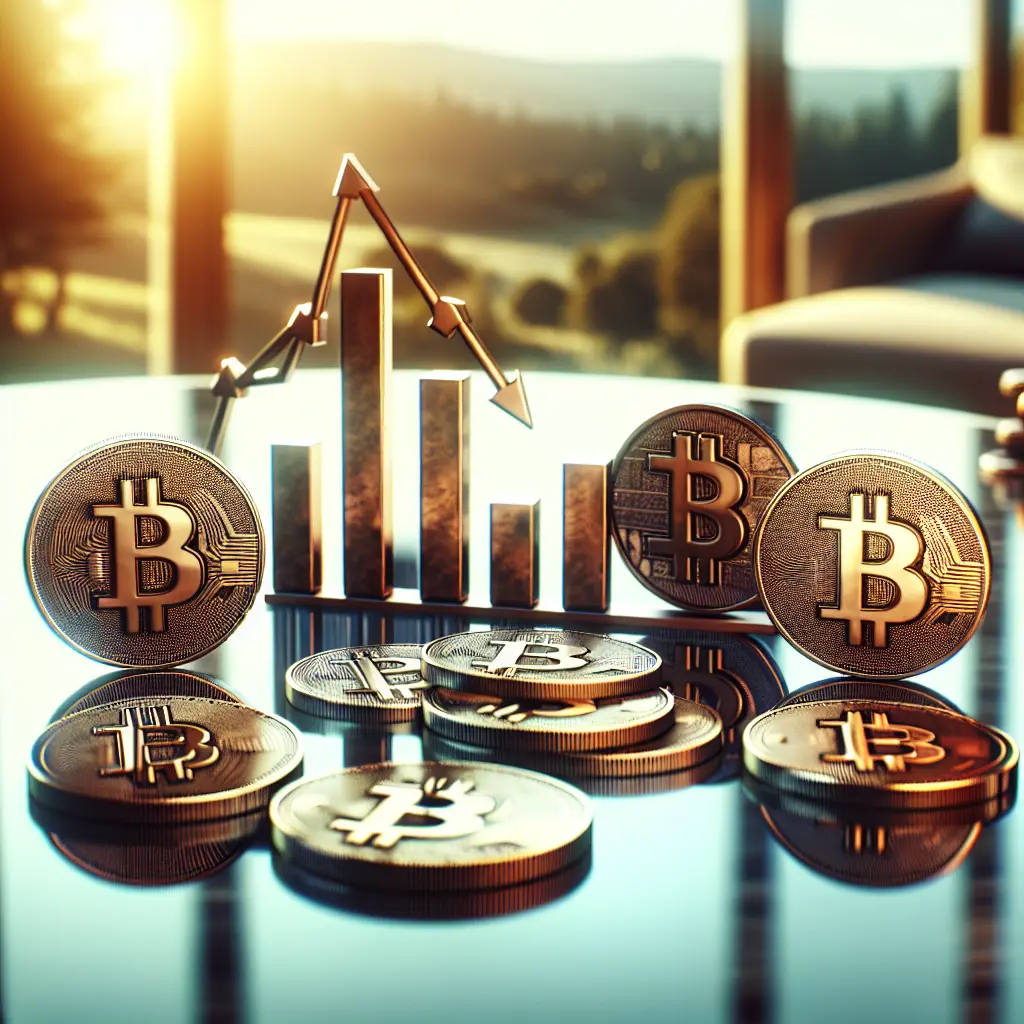 Representation of Bitcoin Sees Slight Price Dip as Cryptocurrency Market Declines Over Weekend