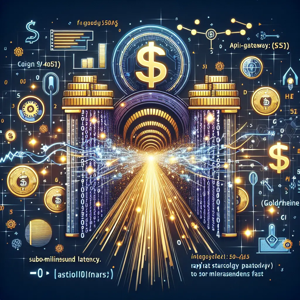 Representation of GoldRhein Exchange Launches Institutional API Gateway with Sub-Millisecond Latency
