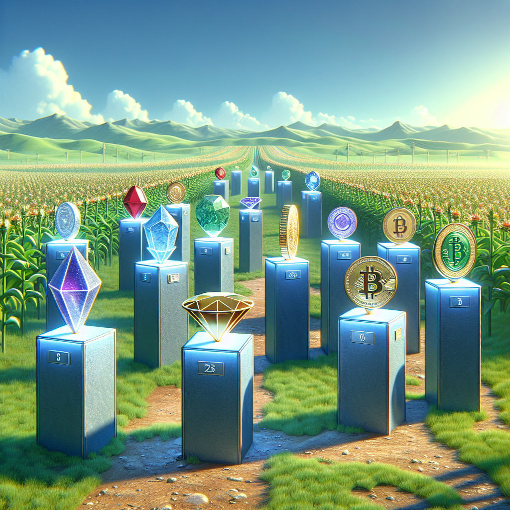 Representation of Top 10 Most Valuable Cryptocurrencies to Invest in for 2025